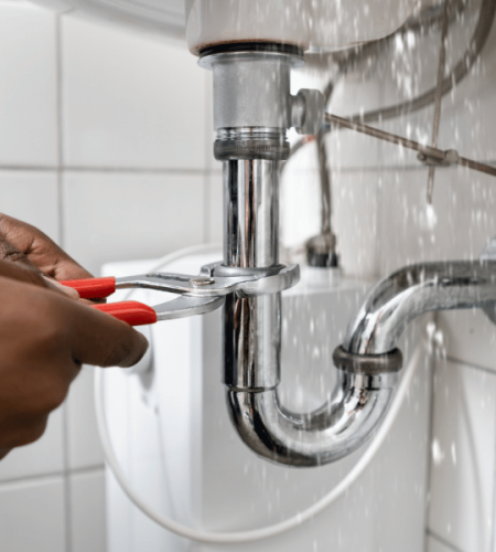Photo recherche et réparation de fuite d'eau par Plomberie Moronval